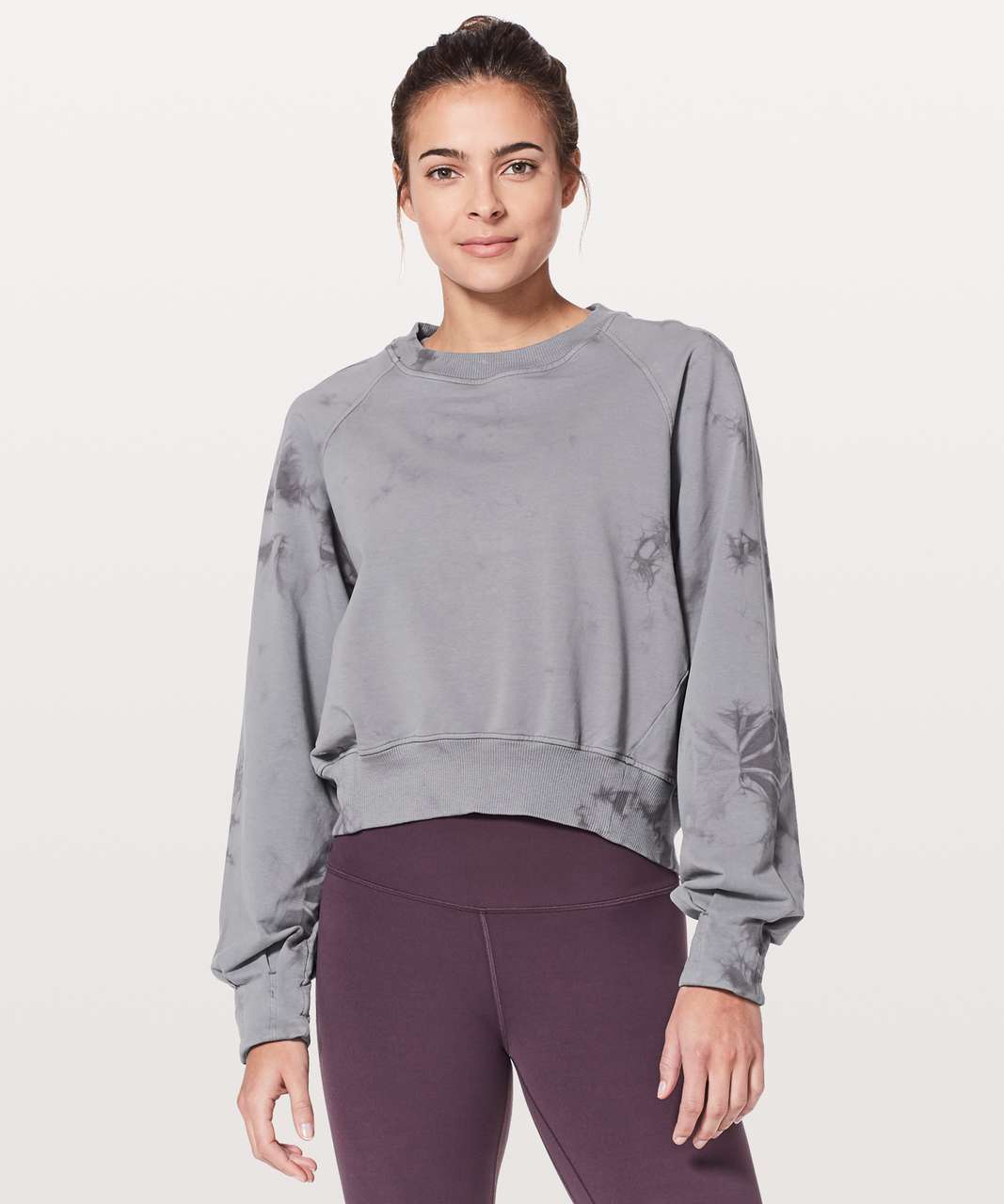 Lululemon Its A Wash Long Sleeve *Shibori - Shibori Gris Magnum