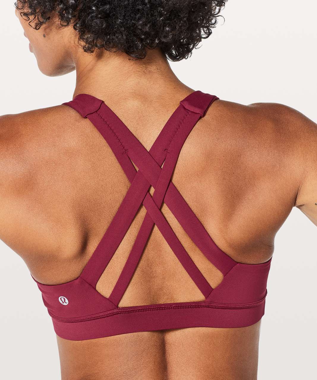 Lululemon Stash N’ Run Bra - Ruby Wine