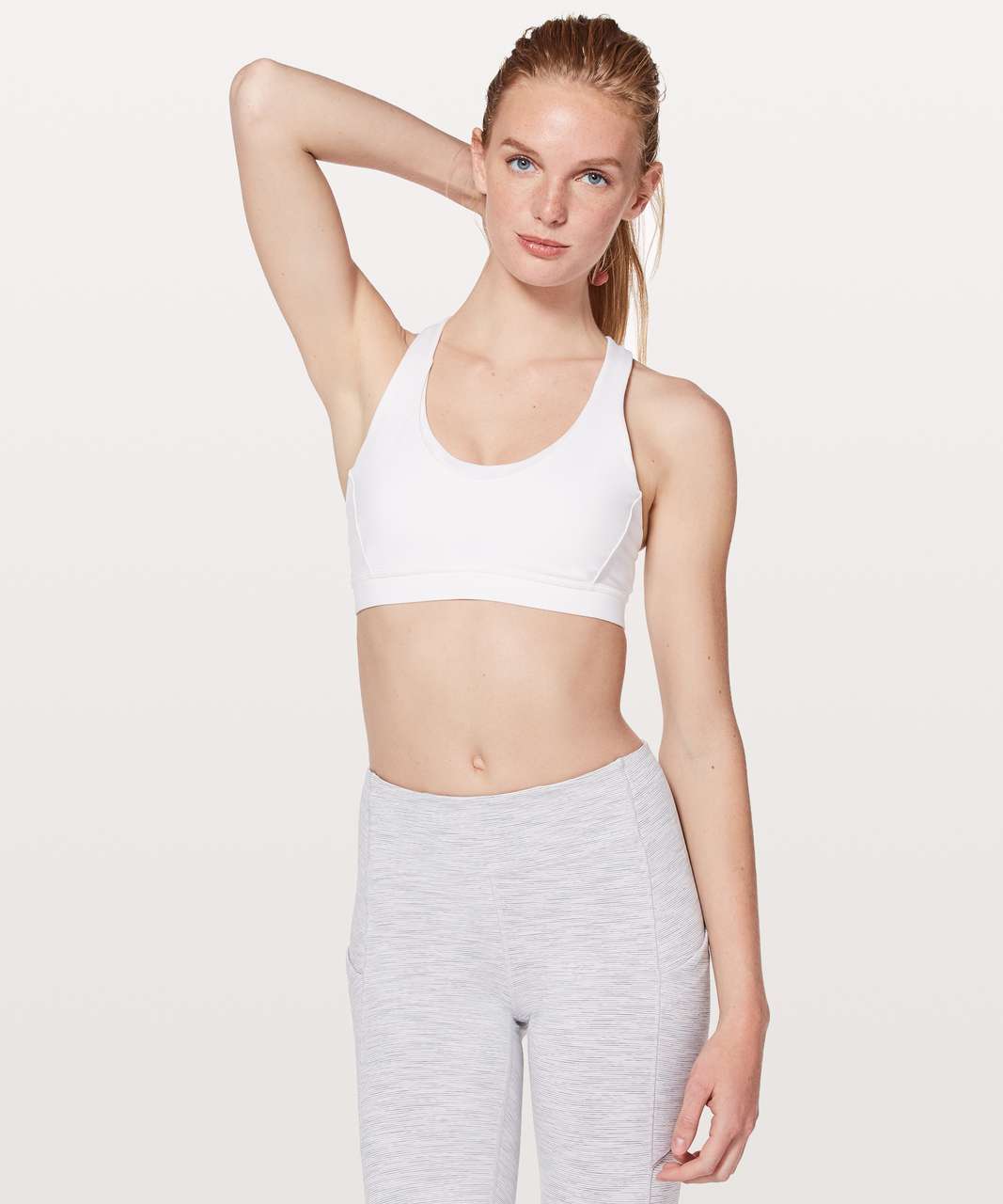 Lululemon Stash N’ Run Bra - White