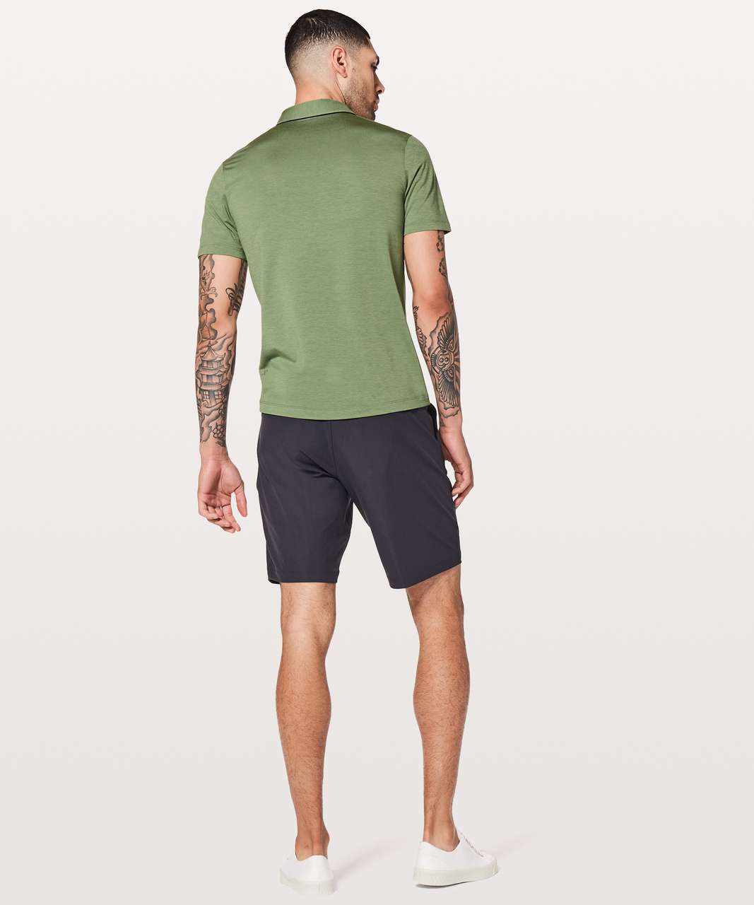 Lululemon Evolution Polo - Green Twill