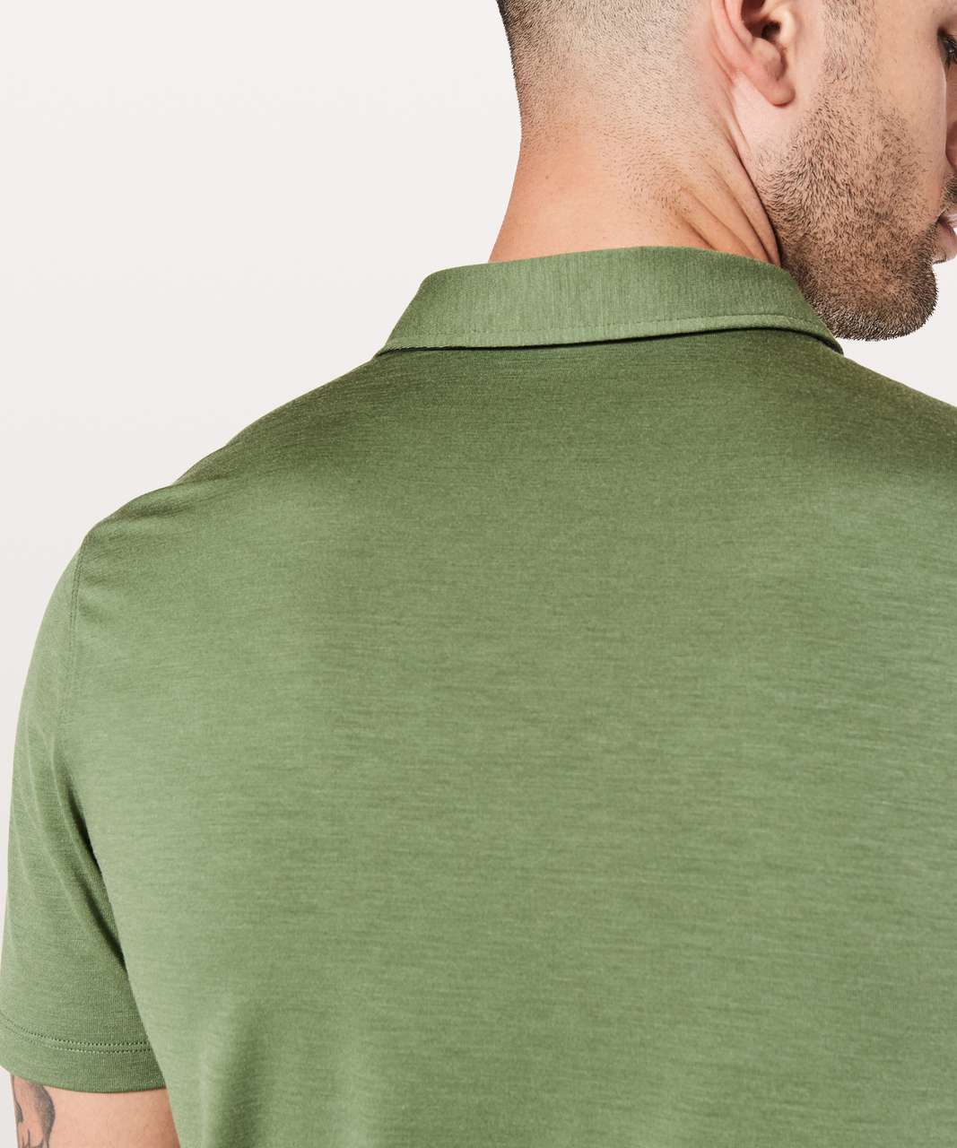 Lululemon Evolution Polo - Green Twill