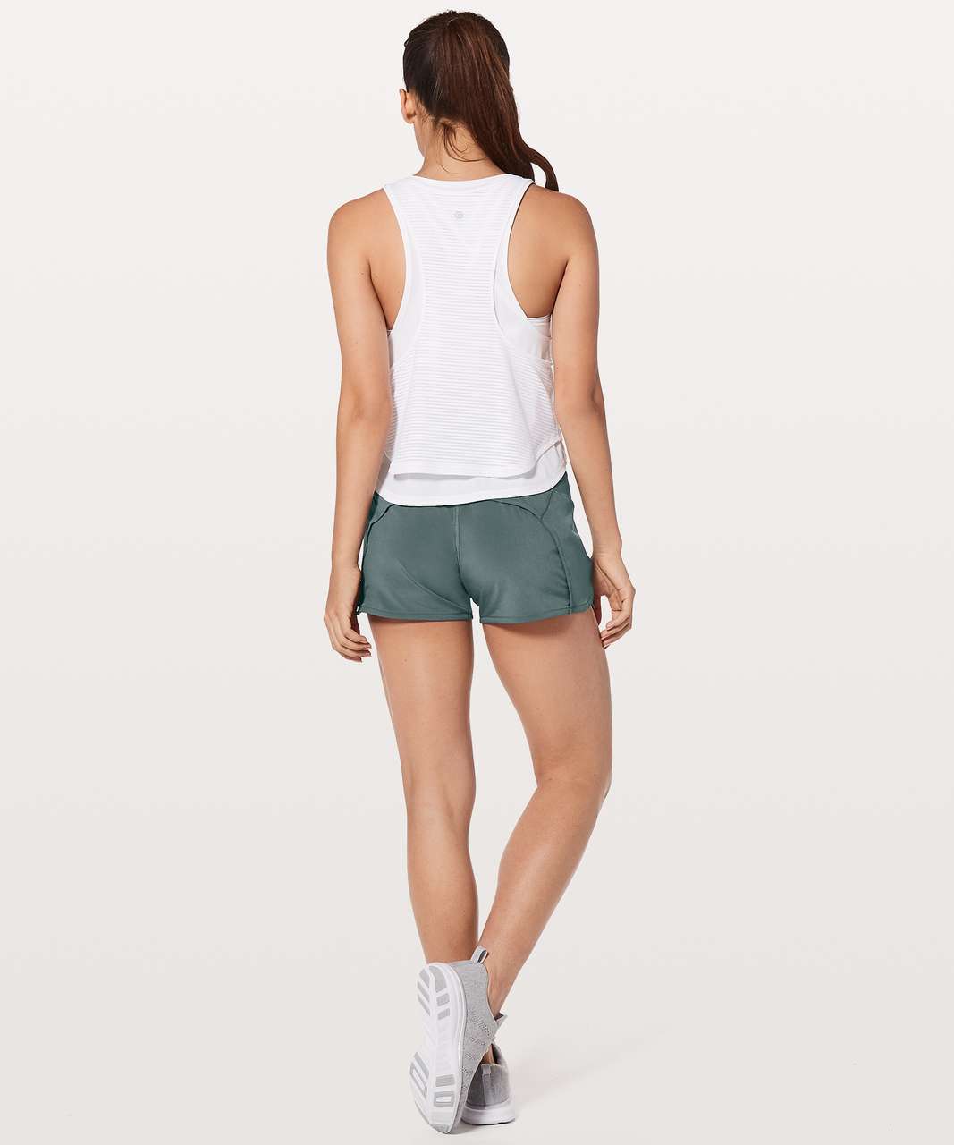 Lululemon Run Times Short II*4" - Sea Steel