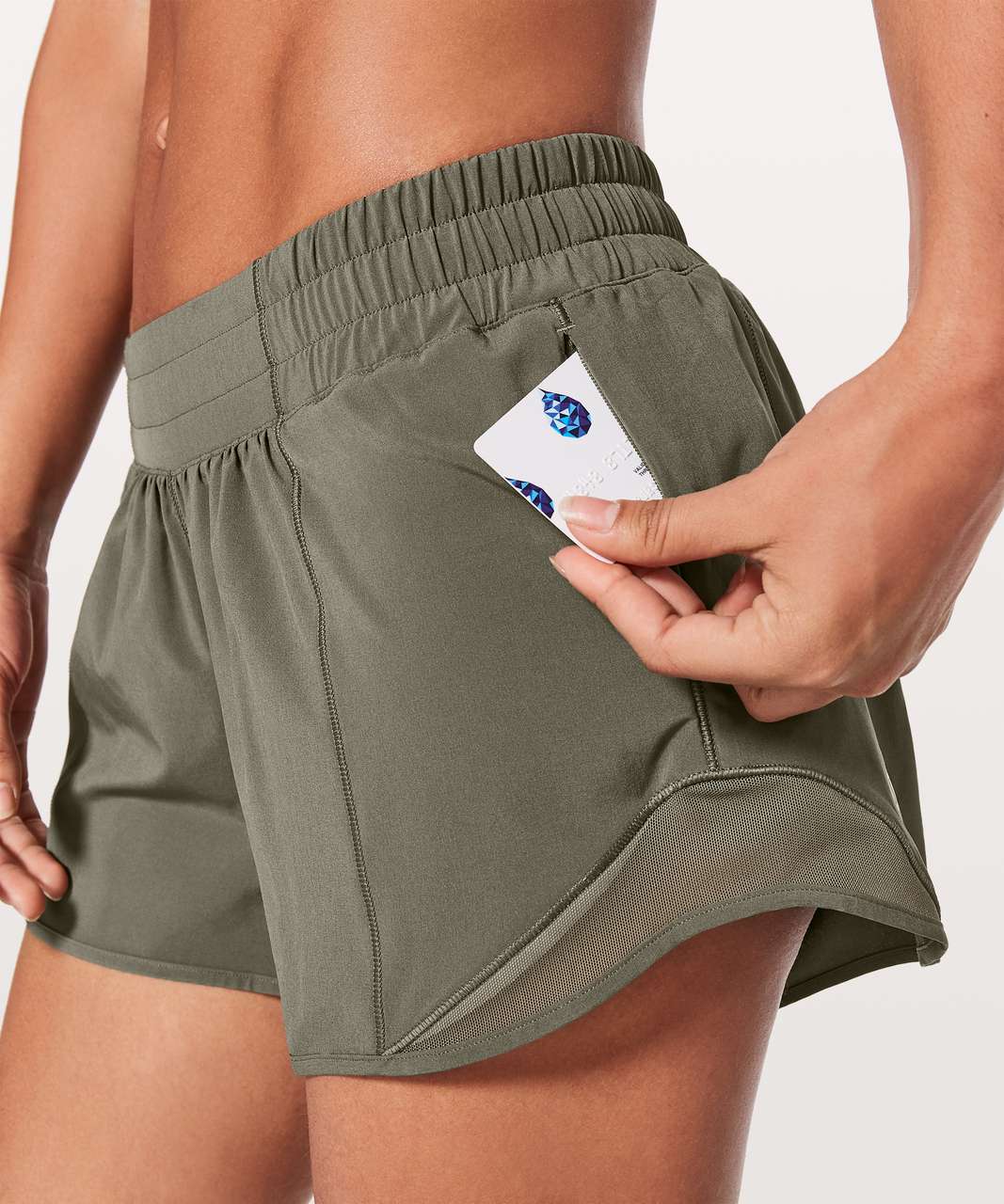 Lululemon Hotty Hot Short II *Long 4" - Sage