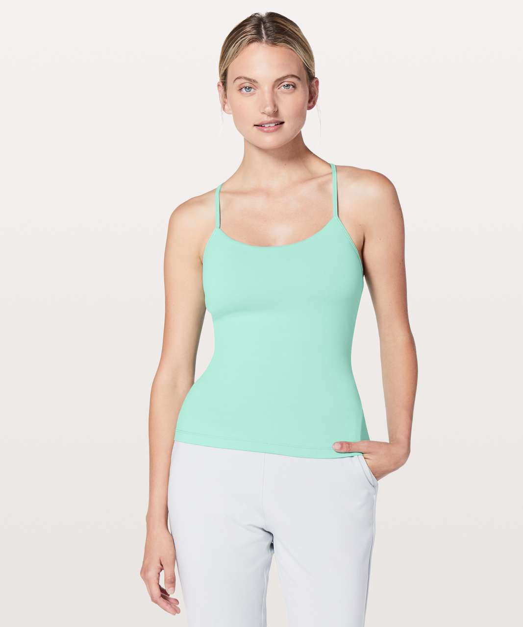 Lululemon Power Pose Tank - Washed Marsh