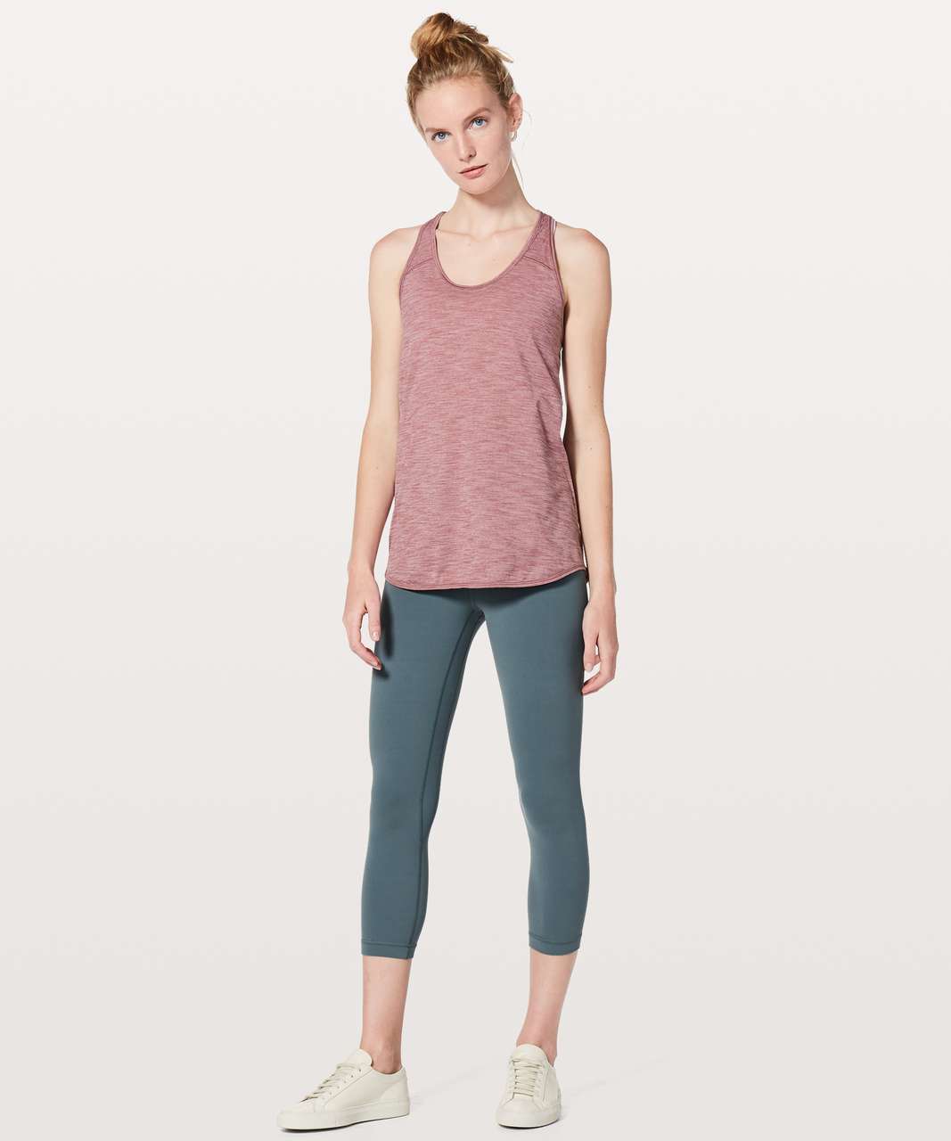 Lululemon Essential Tank - Heathered Figue