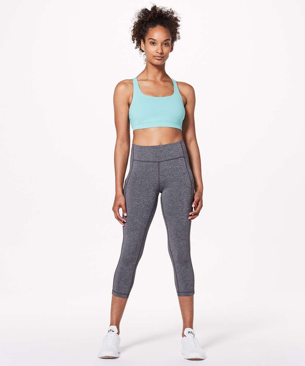 Lululemon Energy Bra - Washed Marsh / Aquamarine