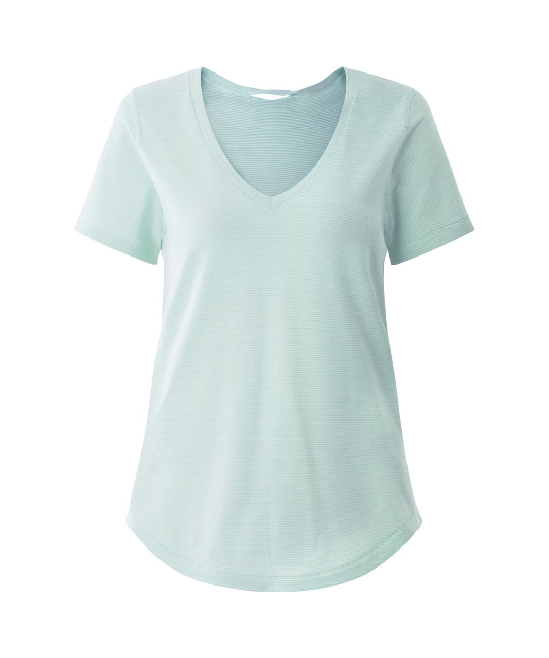 Lululemon What The Sport Tee - Heathered Sea Mist