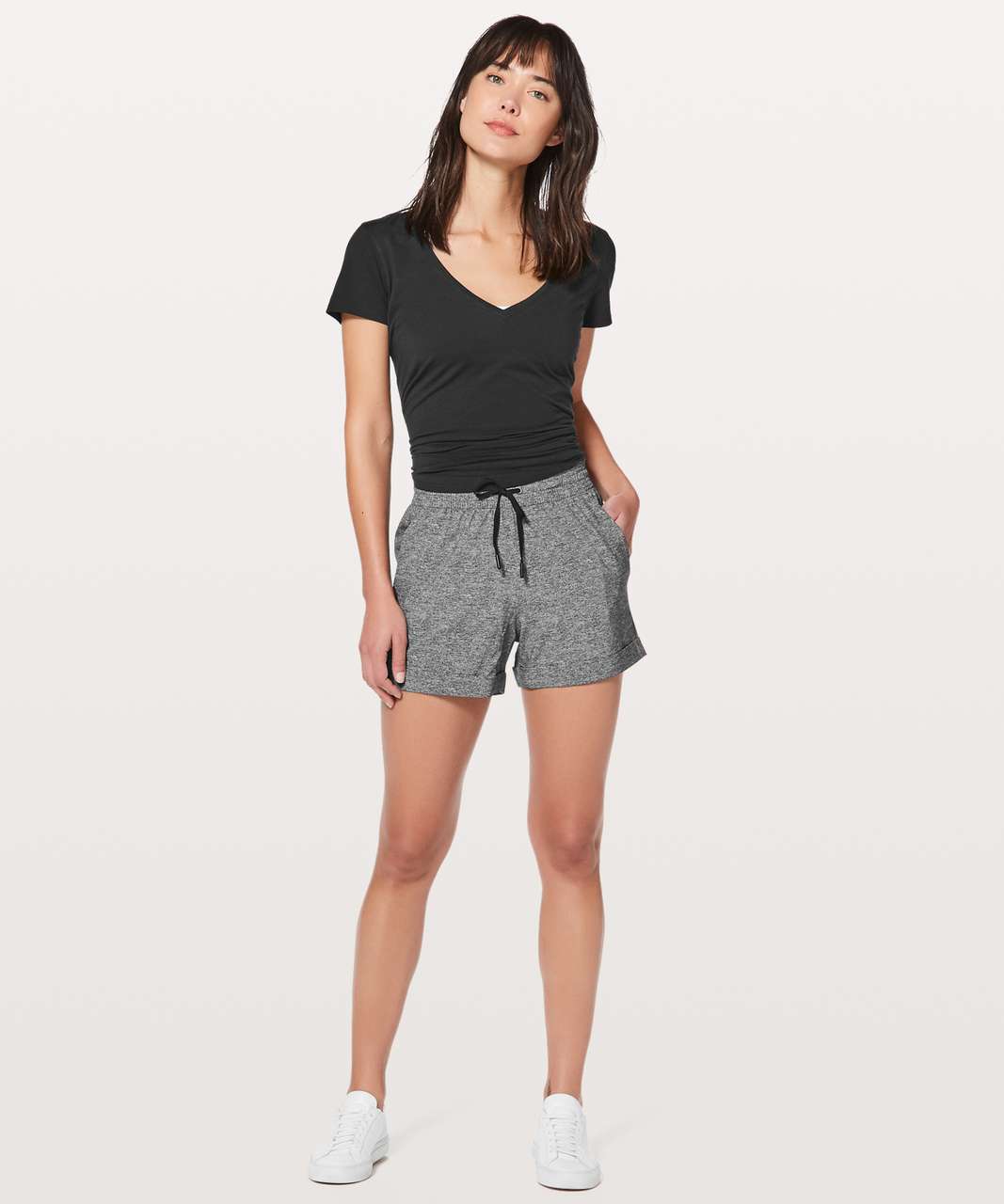 Lululemon Spring Break Away Short *4-way Stretch 3 - Black