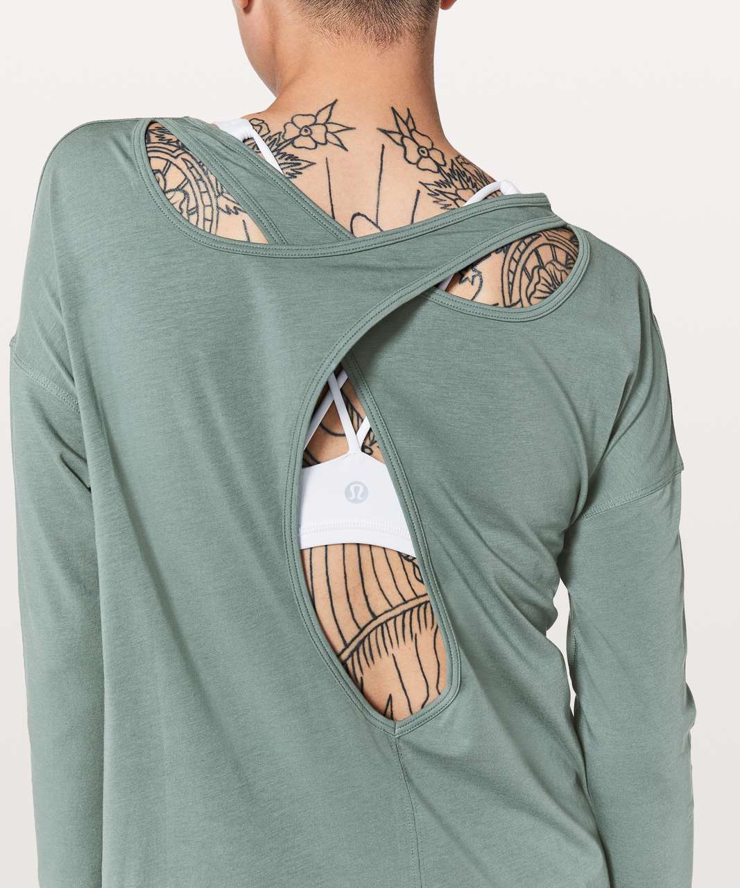 Lululemon Back Into It Long Sleeve - Juniper