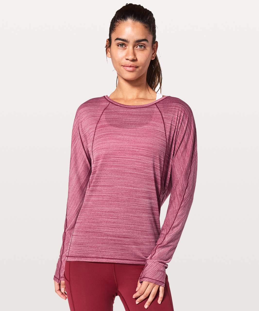 lululemon set to sweat long sleeve