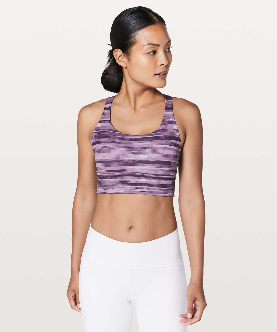 Lululemon Energy Bra *Long Line - Shadowed Smoked Mullberry