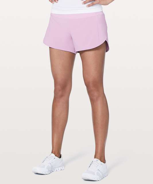 lululemon speed up shorts 2.5 vs 4