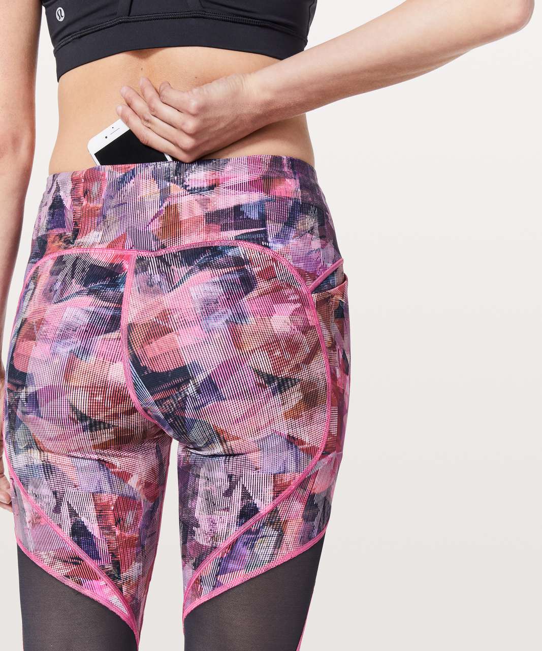 Lululemon On Pace Crop *21" - Sun Dazed Multi Pink