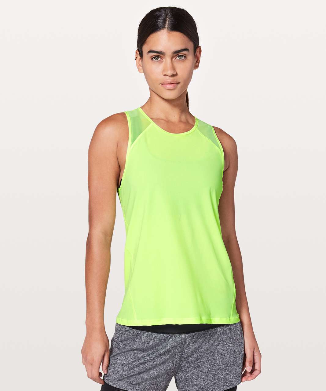 Lululemon For The Run Tank - Clear Mint