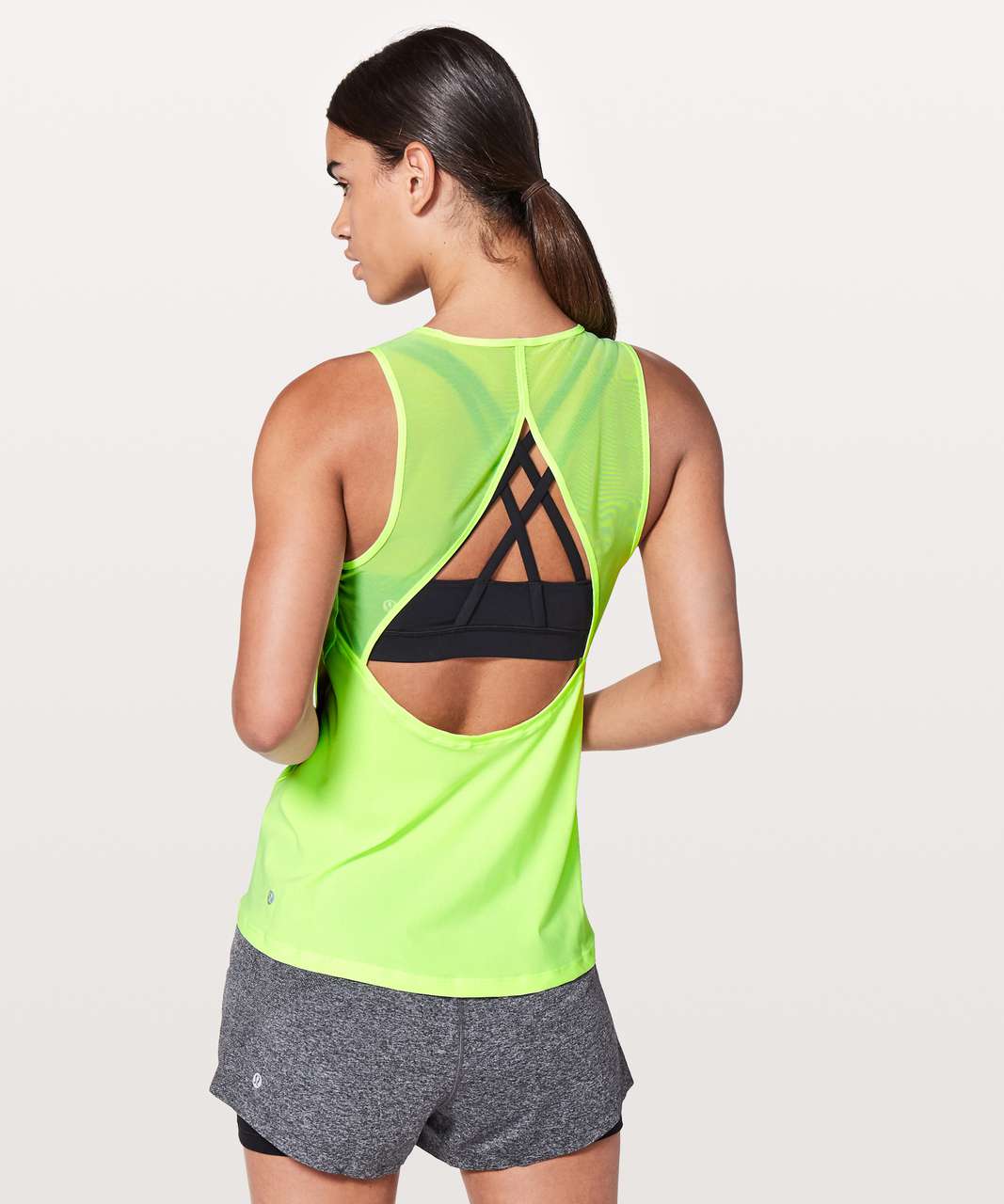 Lululemon For The Run Tank - Clear Mint 