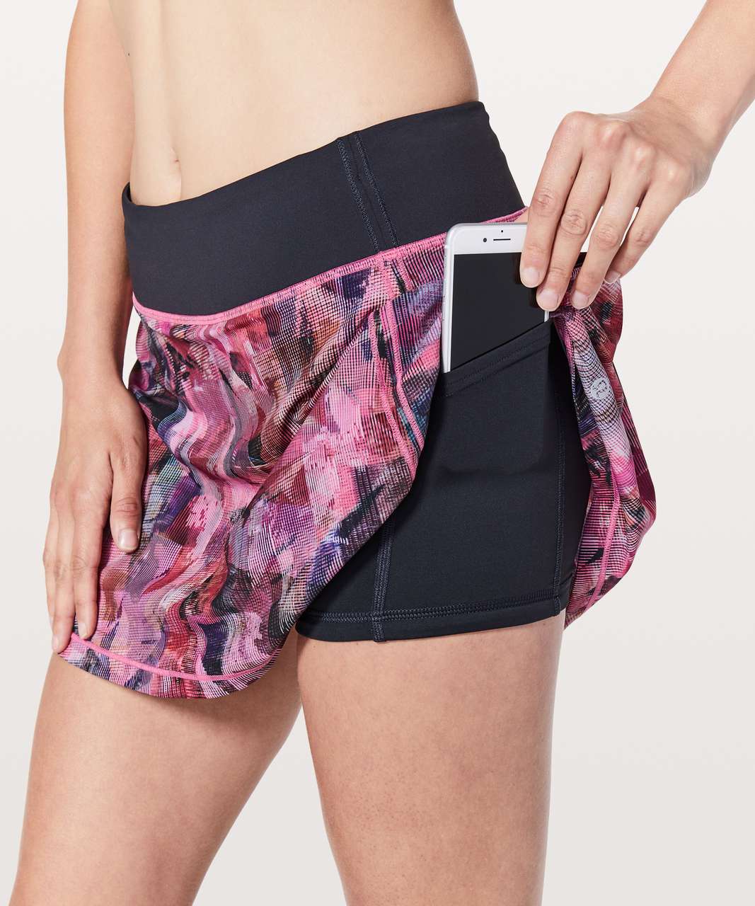 Lululemon Pace Rival Skirt (Tall) *No Panels - Sun Dazed Multi Pink / Super Dark