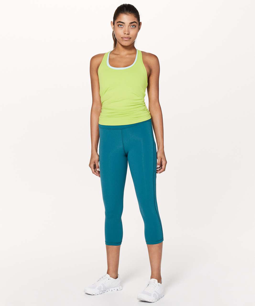 Lululemon Ready To Race Crop *21 - Deep Cove - lulu fanatics