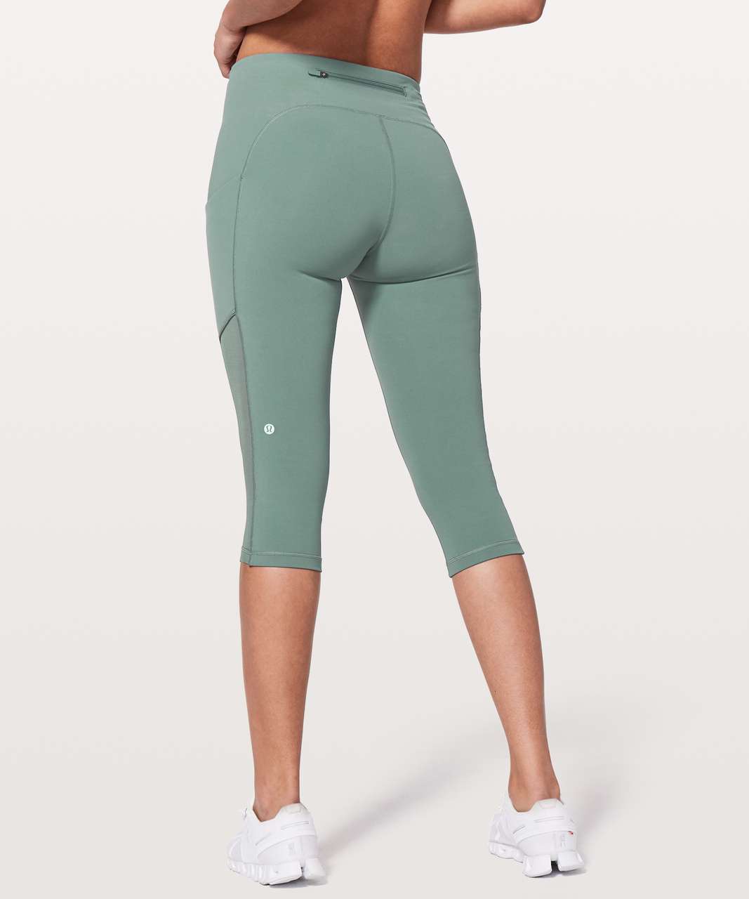 Lululemon Speed Up Crop *Mesh 21" - Juniper