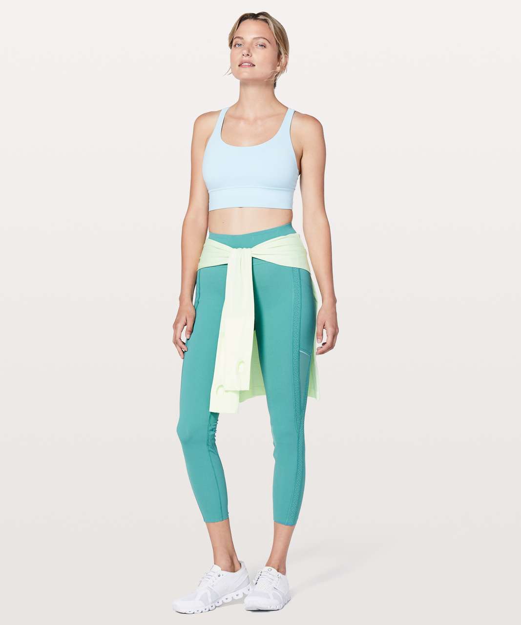 Lululemon Chase The Pace 7/8 Tight *25" - Turquoise Sea