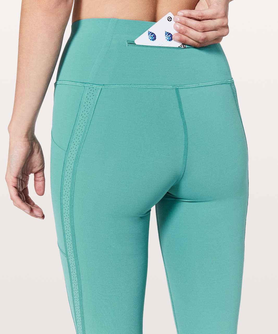 Lululemon Chase The Pace 7/8 Tight *25" - Turquoise Sea