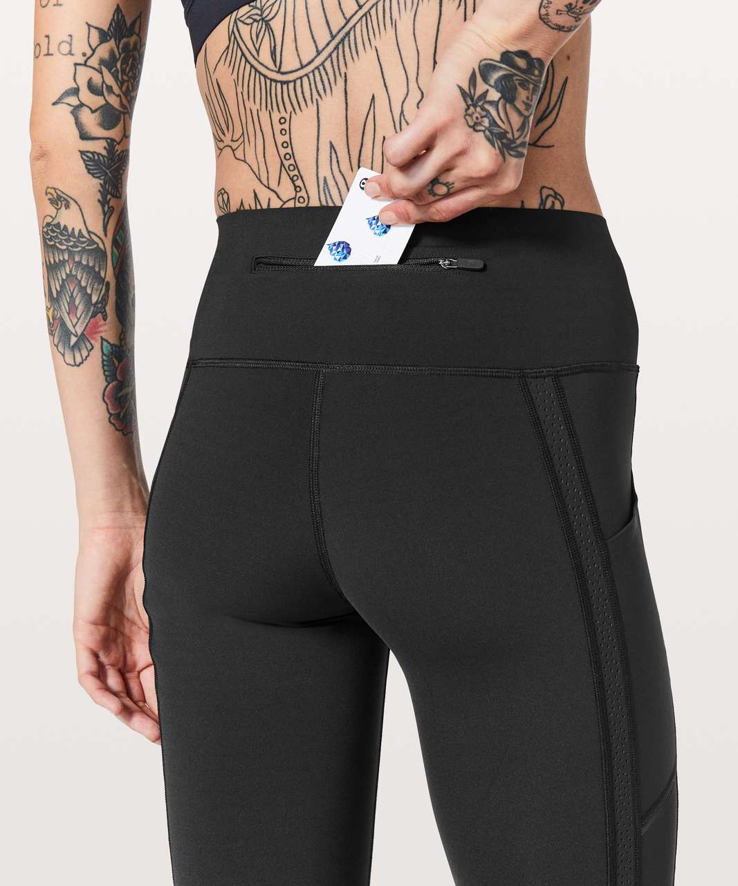 Lululemon Chase The Pace 7/8 Tight *25" - Black