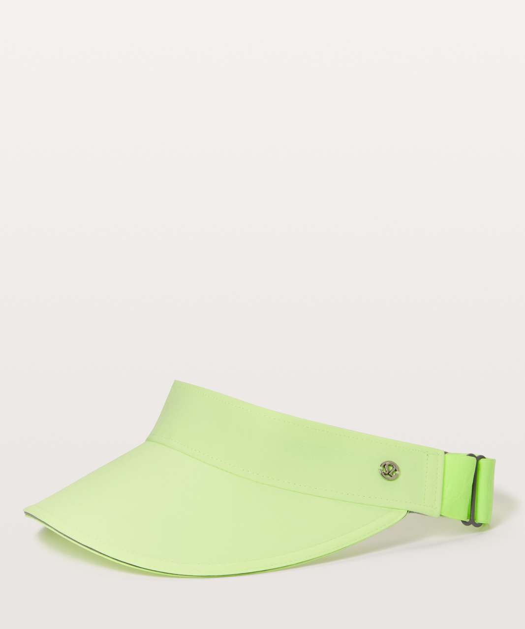 Lululemon Fast Paced Run Visor - Fluro Citrus / Clear Mint