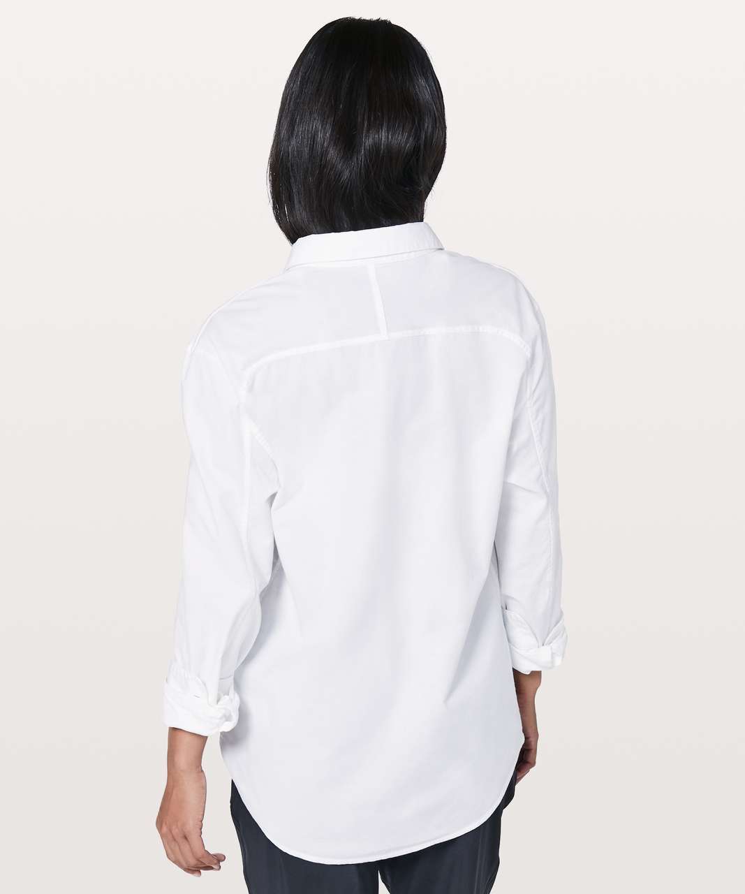 Lululemon All Town Buttondown - White