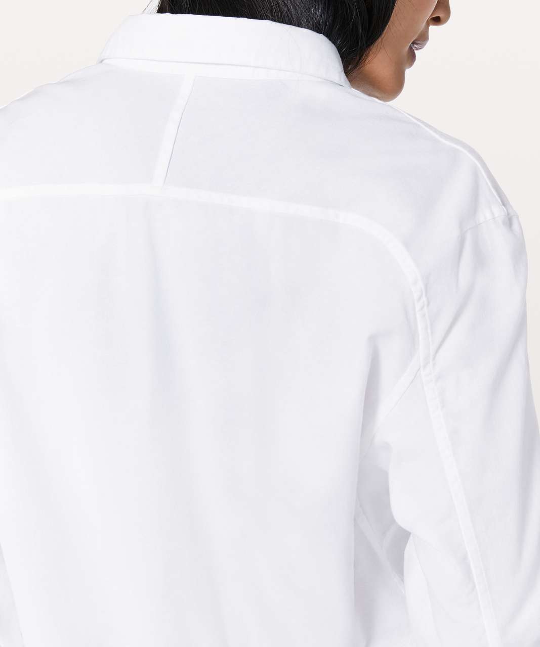 Lululemon All Town Buttondown - White