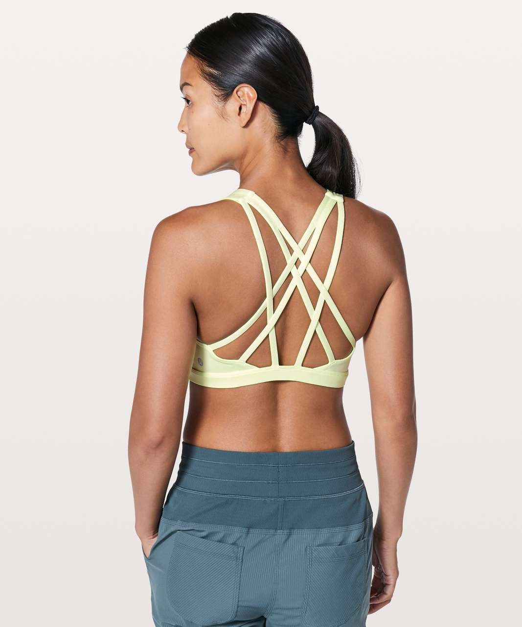 Lululemon Free To Be Serene Bra - Fluro Citrus