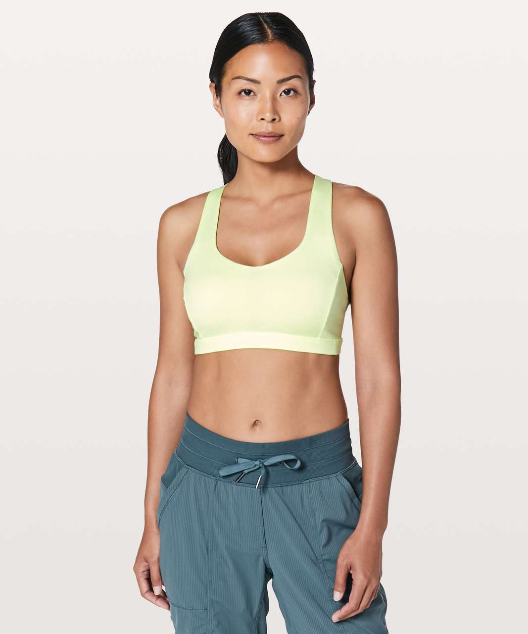 Lululemon Free To Be Serene Bra - Fluro Citrus