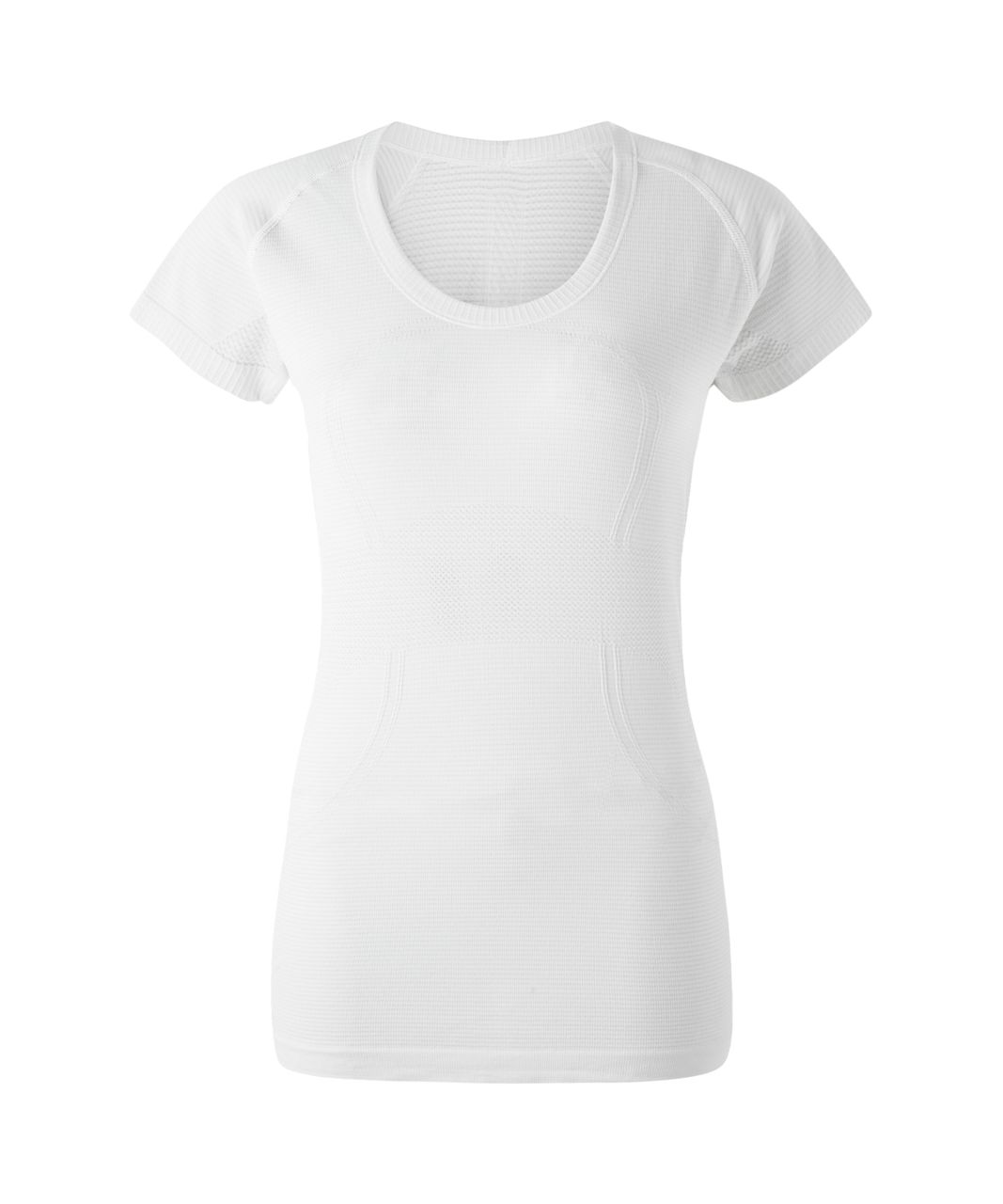 Lululemon Swiftly Tech Short Sleeve Scoop - Heathered White