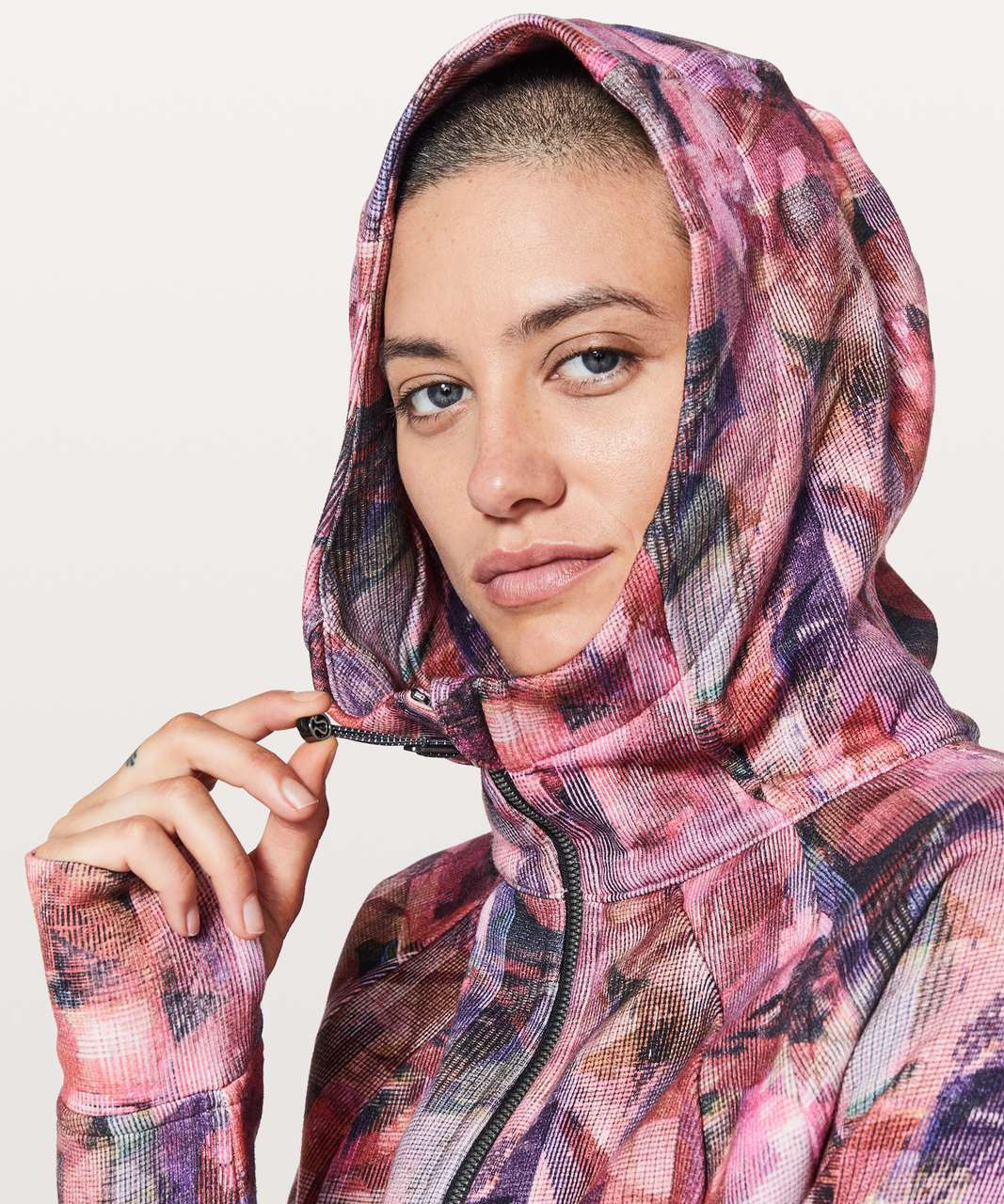 Lululemon Scuba Hoodie *Light Cotton Fleece - Sun Dazed Multi Pink / Super  Dark - lulu fanatics