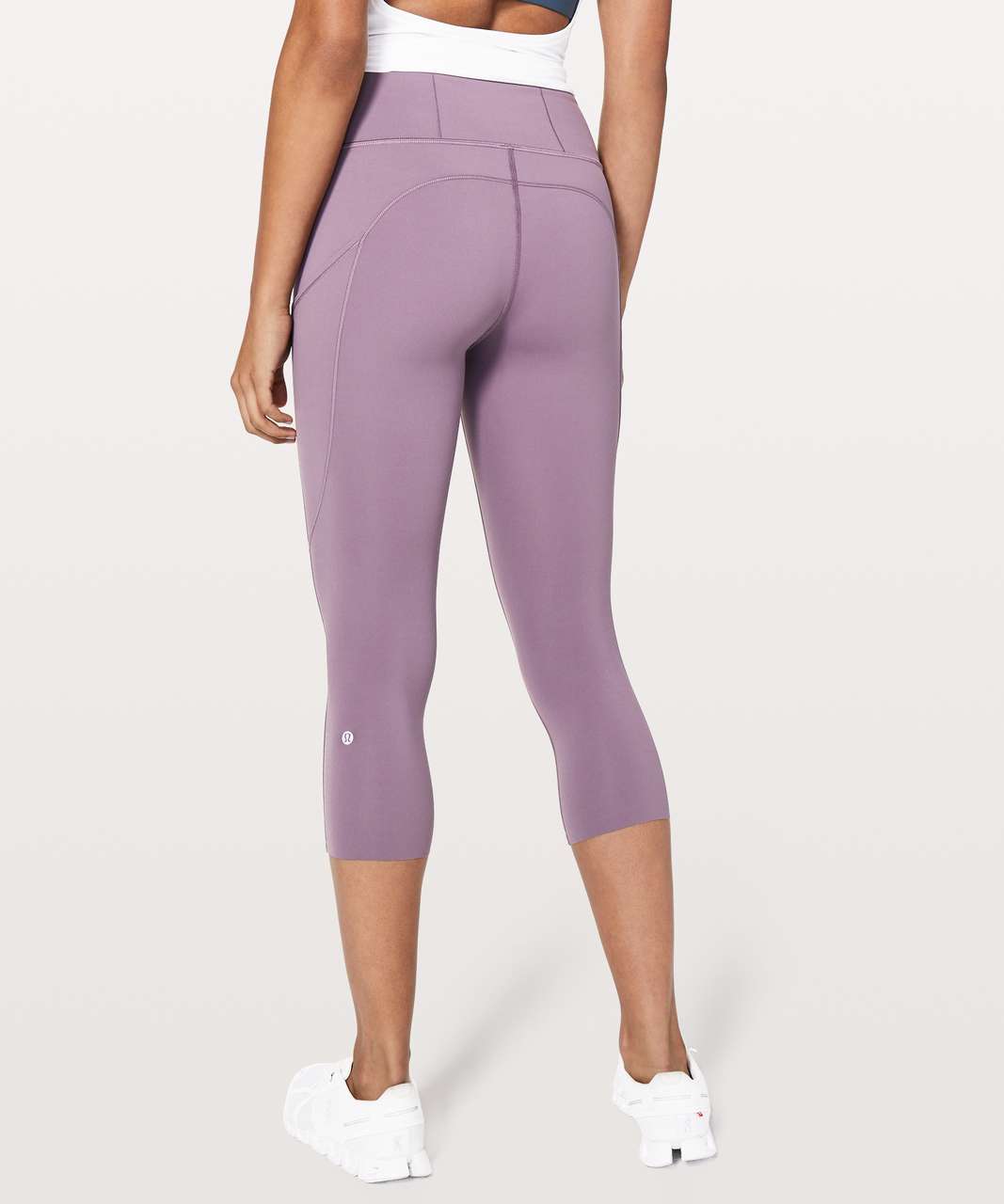 Lululemon Fast & Free Crop II *Nulux 19" - Smoked Mulberry