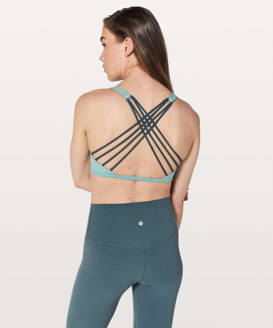 Lululemon Free To Be Bra (Wild) - Rip Tide / Sea Steel