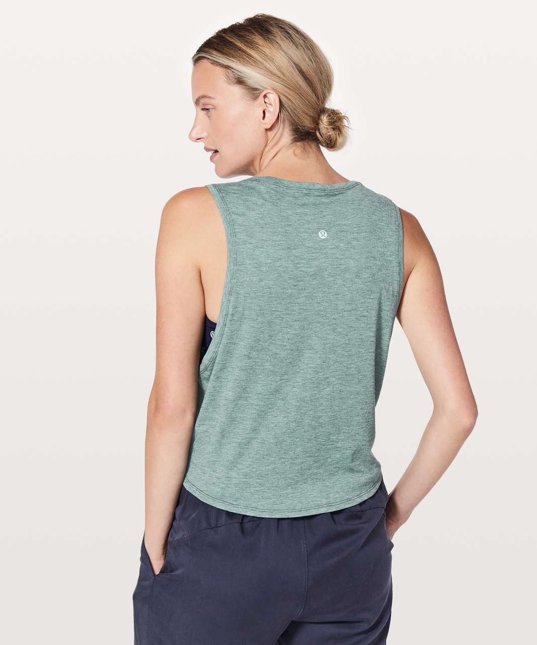 Lululemon Knot Gonna Fly Tank - Heathered Deep Cove