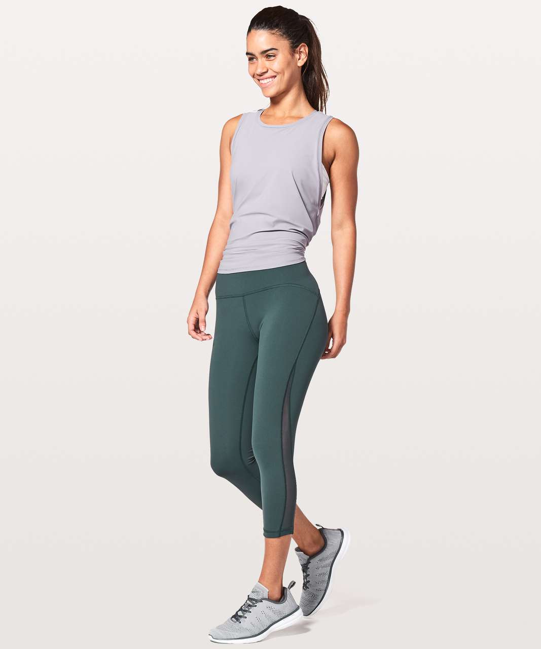 Lululemon Train Times 7/8 Pant (25 ) - Midnight Navy / Black - lulu  fanatics