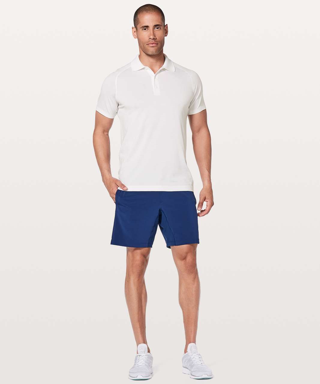 Lululemon Metal Vent Tech Polo - White / White