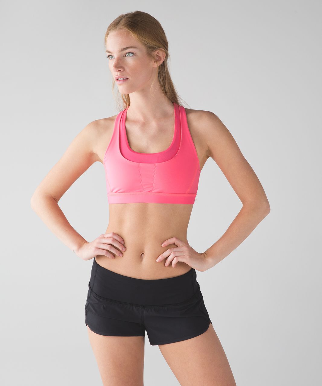 Lululemon Run Stuff Your Bra III (Power Mesh) - Black - lulu fanatics