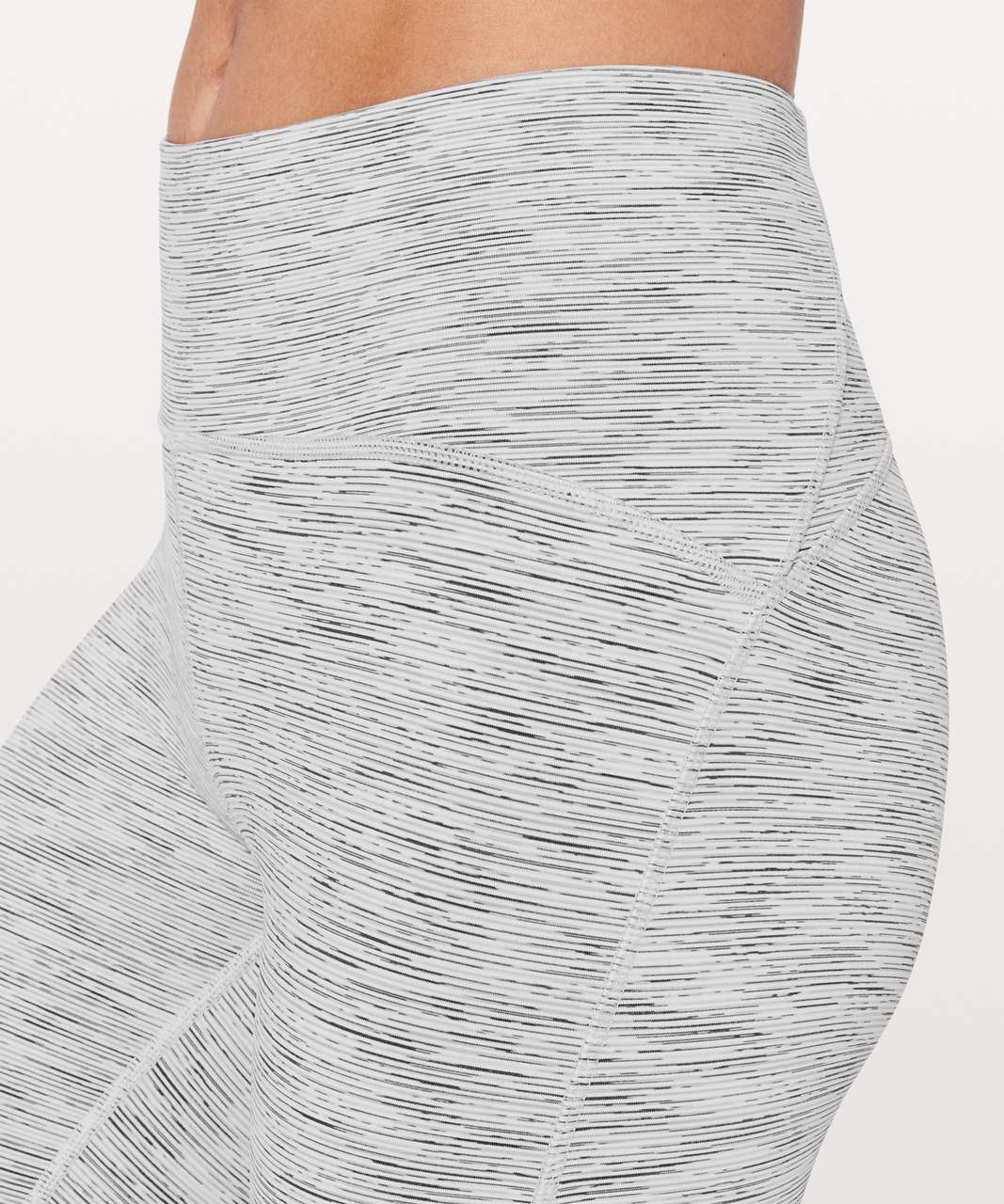 Lululemon Train Times Crop *21" - Wee Are From Space Ice Grey Alpine White