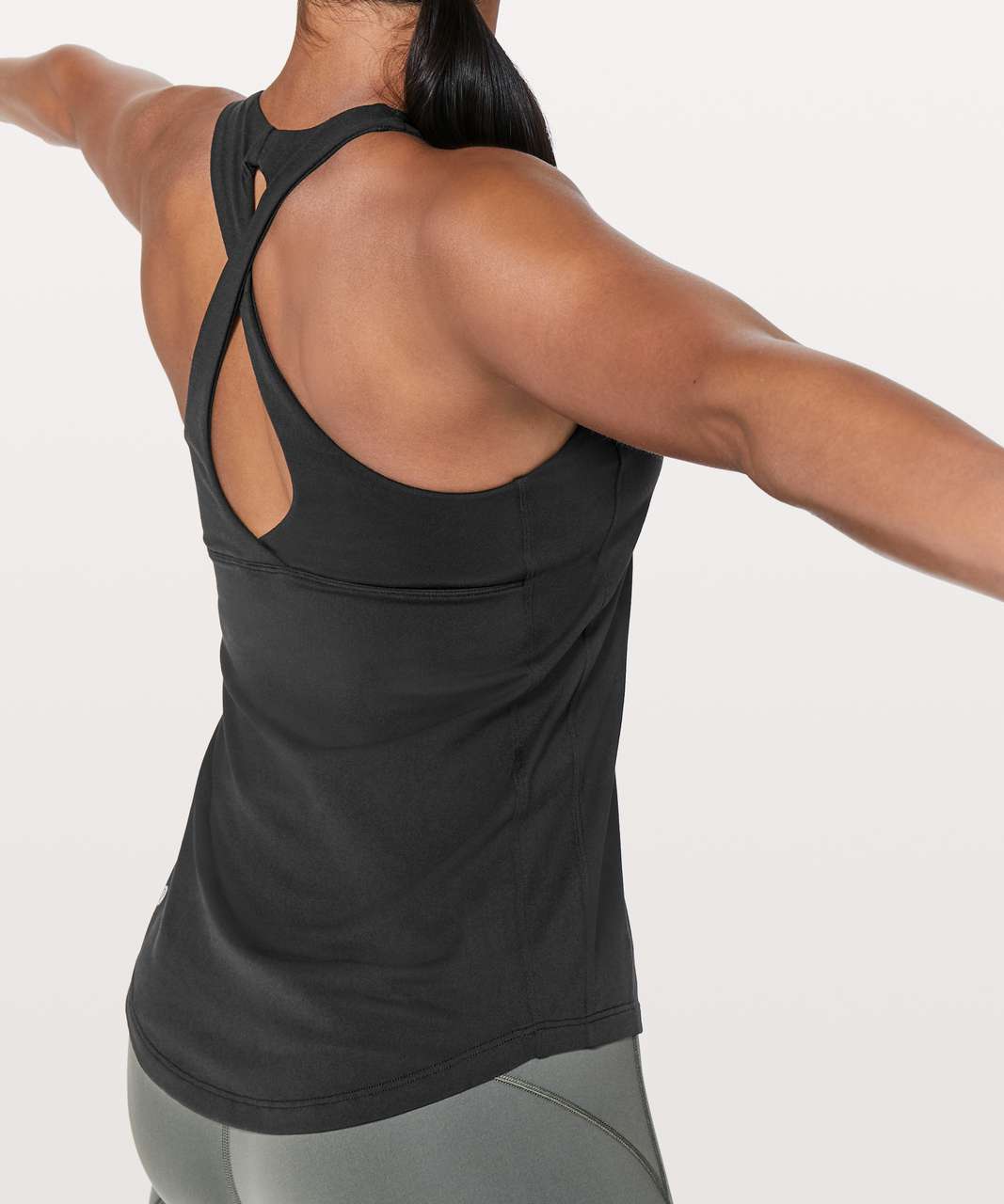 Lululemon Sweat Reps 2 In 1 Tank - Black