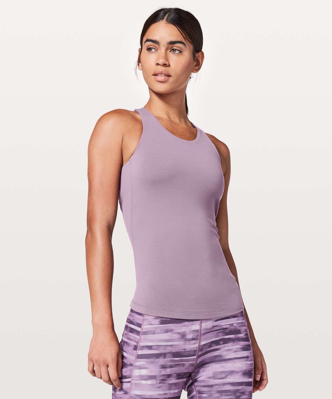 Lululemon Sweat Reps 2 In 1 Tank - Smoked Mulberry