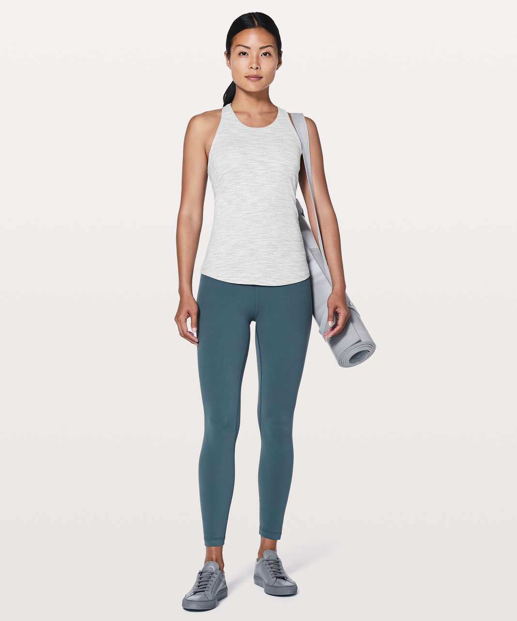 Lululemon Sweat Reps 2 In 1 Tank - Wee Are From Space Nimbus Battleship