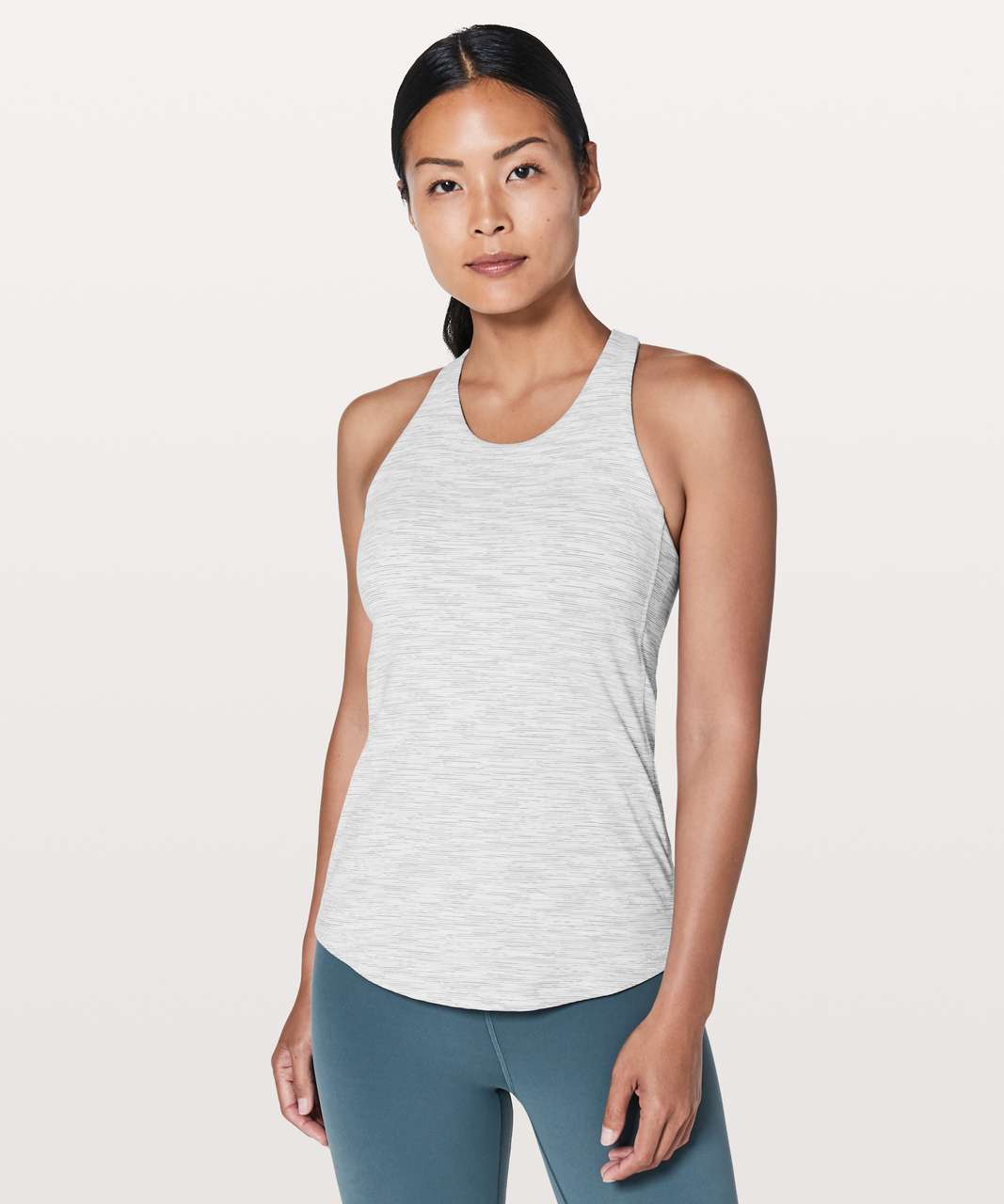 Lululemon Sweat Reps 2 In 1 Tank - Wee Are From Space Nimbus Battleship