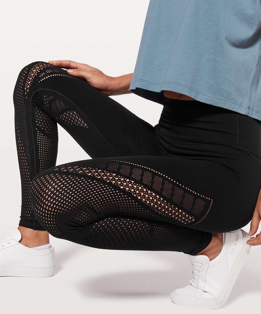 Lululemon Reveal 7/8 Tight *Vortex 25 - Black - lulu fanatics