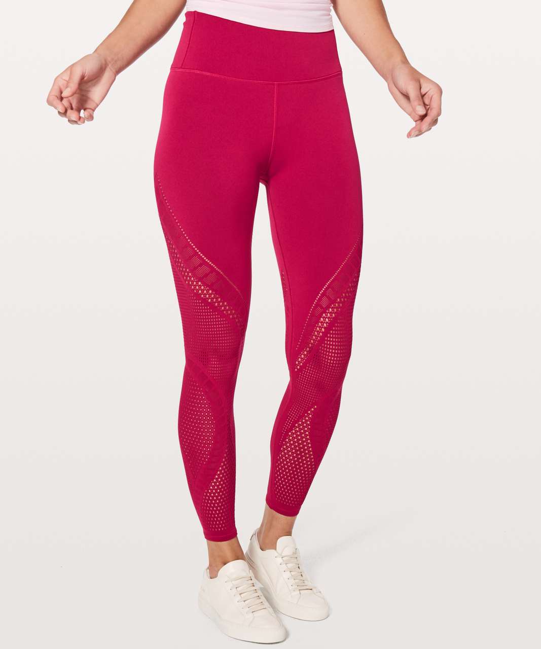 Lululemon Reveal Tight Interconnect *25.5" - Ruby Red