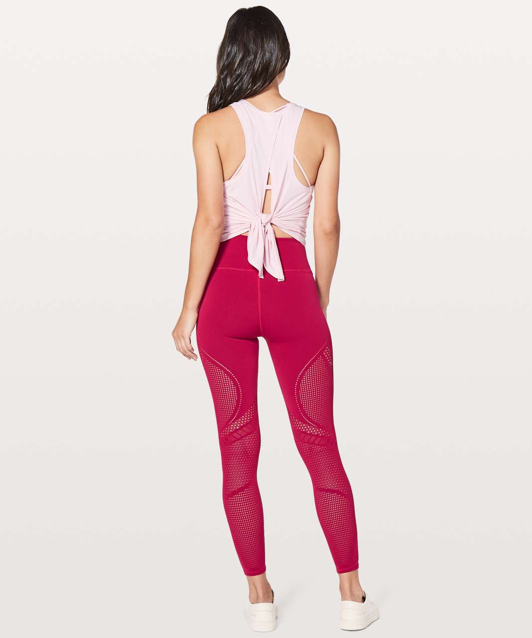 Lululemon Reveal Tight Interconnect *25.5" - Ruby Red