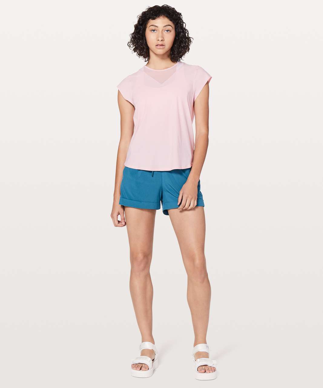 Lululemon For The Run Short Sleeve - Petals