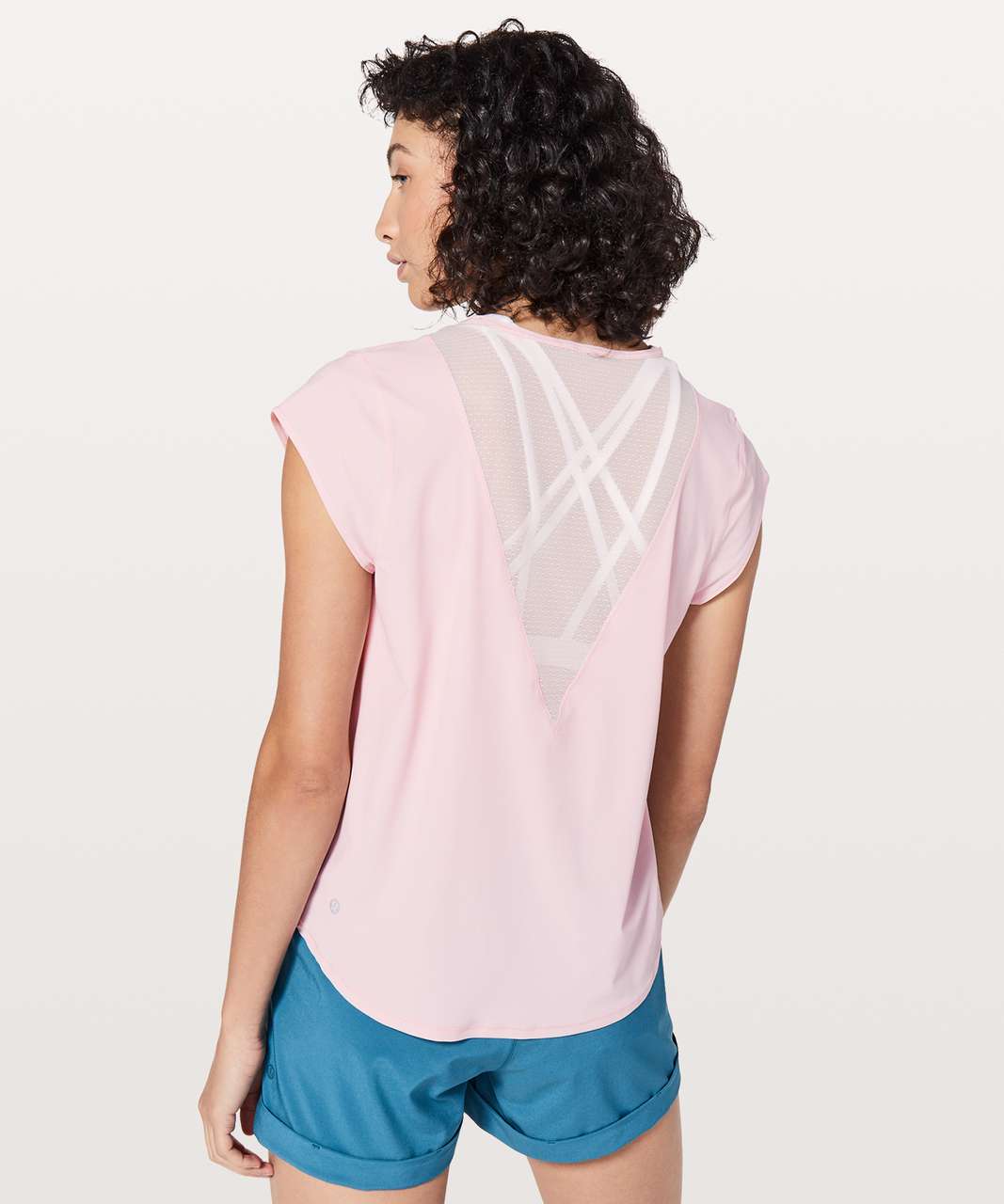 Lululemon For The Run Short Sleeve - Petals