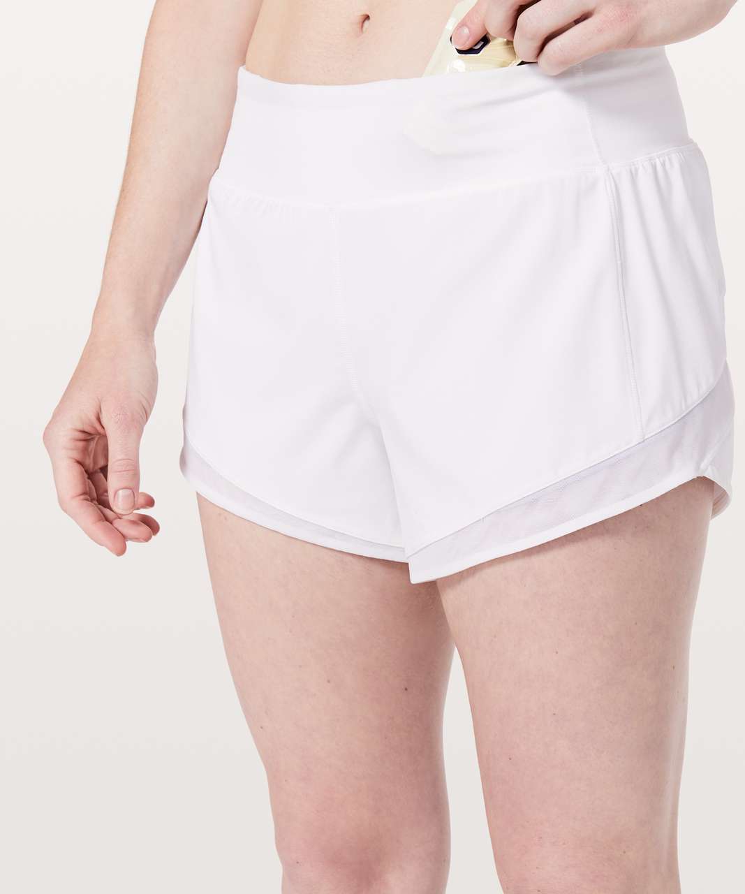 Lululemon Gait Keeper Short *3.5" - White