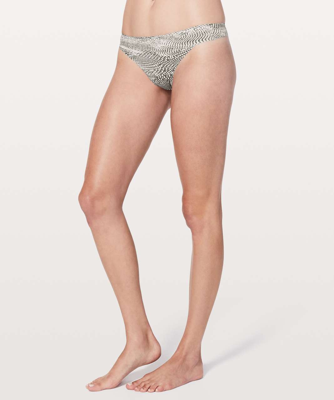 Lululemon Namastay Put Thong II - Swerve Vapor Metal Grey